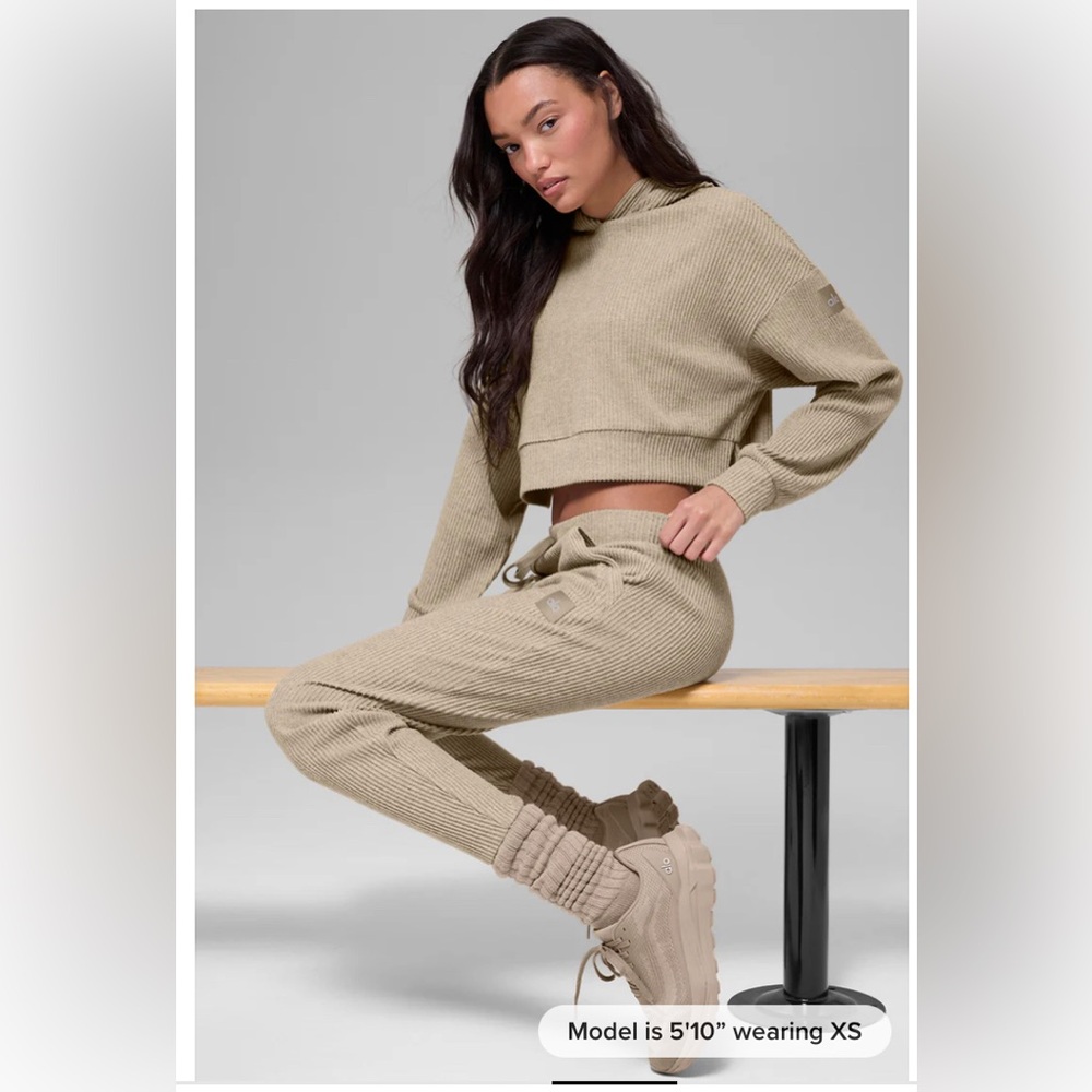 SOLD ALO Yoga Muse Hoodie and Sweatpant Set